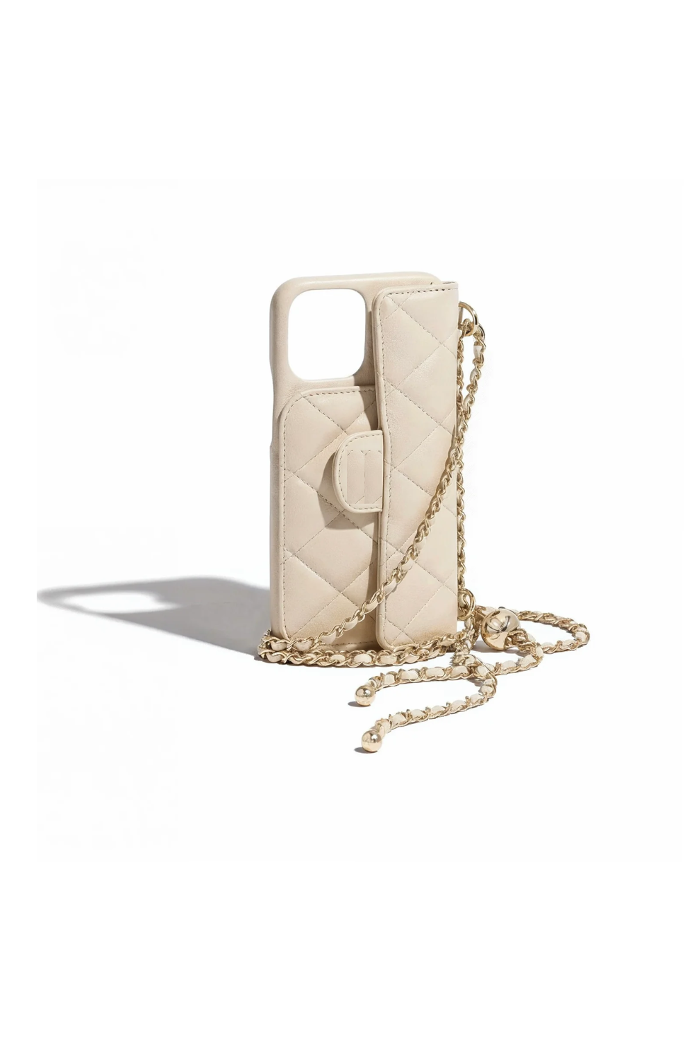 Coque en cuir beige